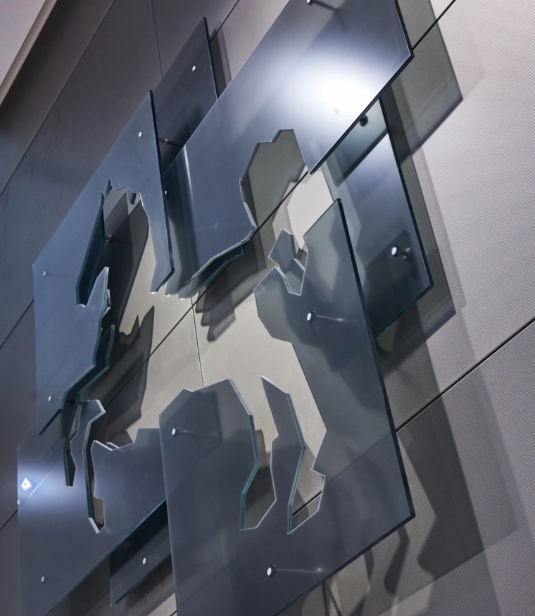 Branding - Lower Saxony’s State Parliament in Hannover - logo detail
