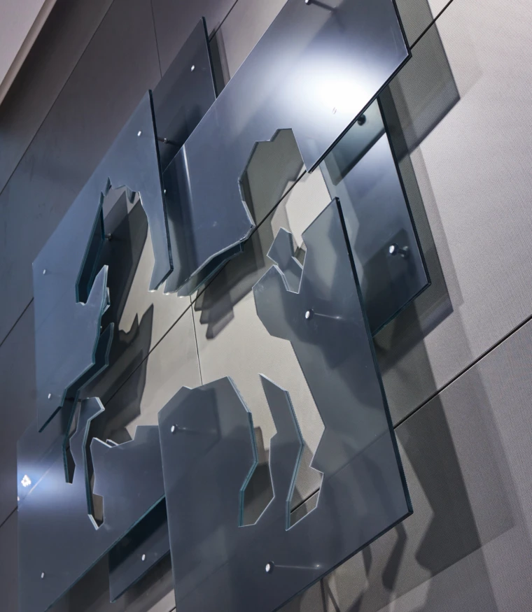 Branding - Lower Saxony’s State Parliament in Hannover - logo detail