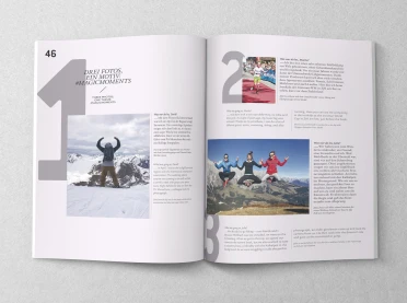 Corporate Publishing - Bründl Austria - magazine - inside 'magicmoments'