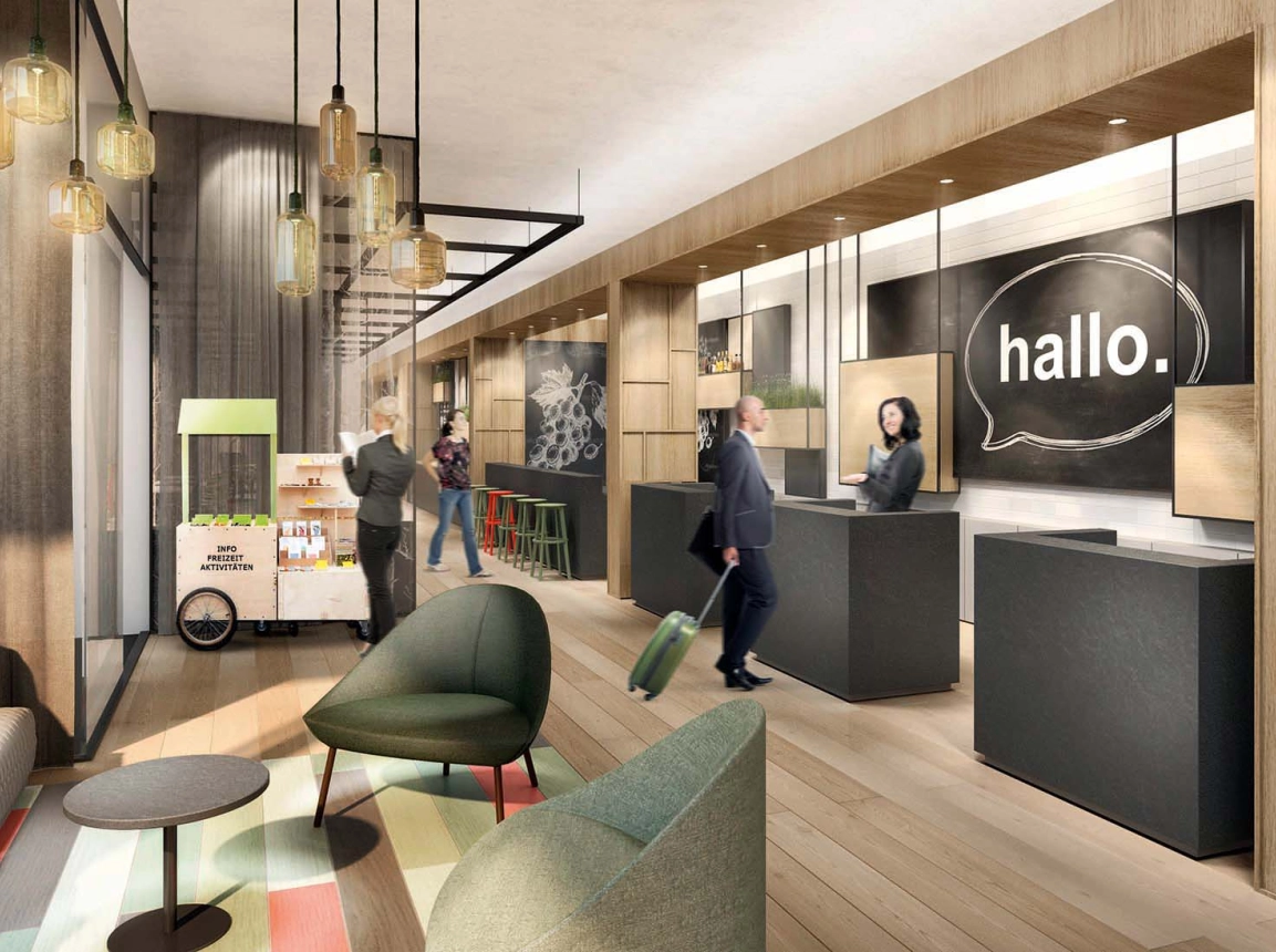 Hotel concept - Budget Hotel Schwabennest - lobby