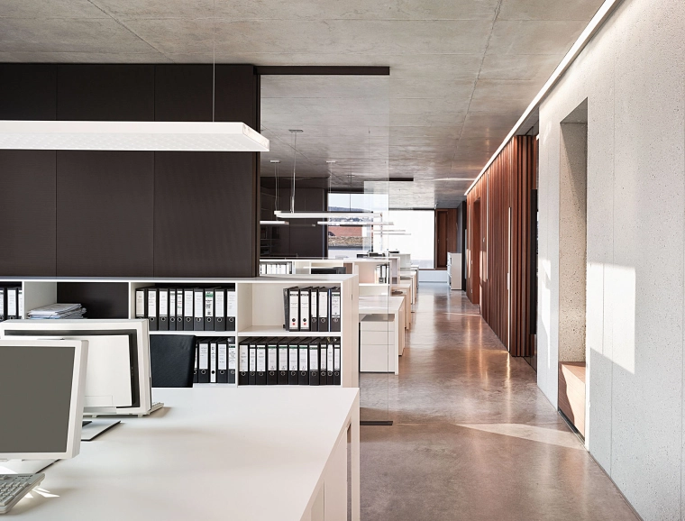 Office building - new construction - according to DGNB Platinum certification - workspace