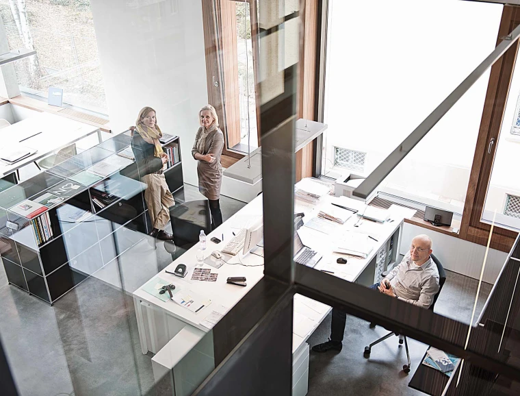 Office building - new construction - according to DGNB Platinum certification - architectural openness