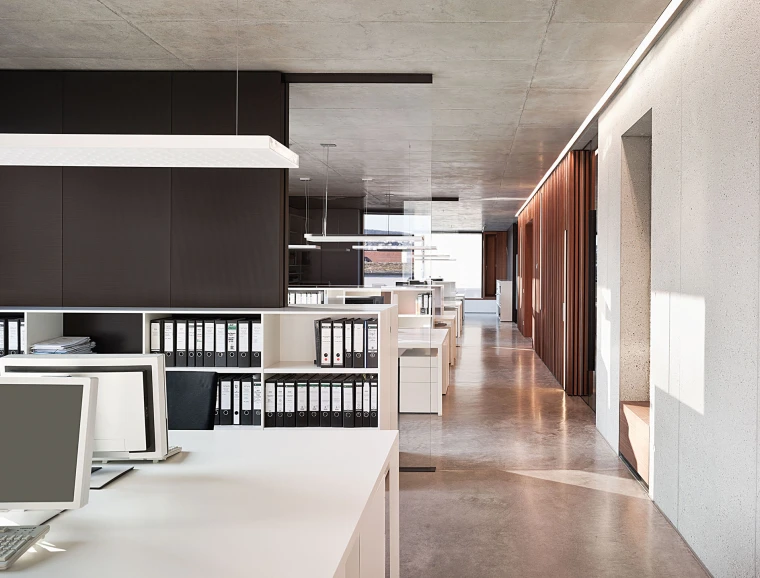 Office building - new construction - according to DGNB Platinum certification - workspace
