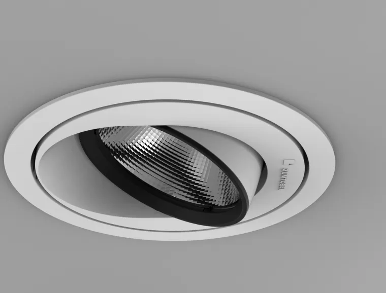 LED built-in spotlight - Cardan evolution - Zumtobel Lighting GmbH - side view