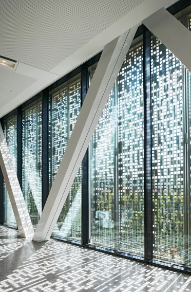 Congress Centrum - enlargement and conversion - Würzburg - facade detail