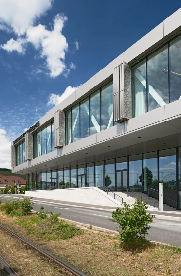 Congress Centrum - enlargement and conversion - Würzburg - entry