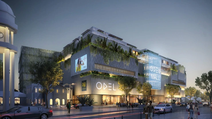Mall - Corporate Identity - Objekt Marketing - Odel Mall Sri Lanka - rendering by night