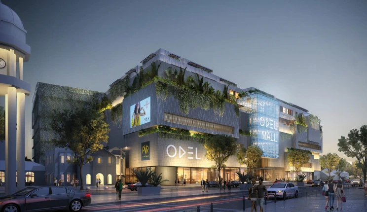 Mall - Corporate Identity - Objekt Marketing - Odel Mall Sri Lanka - rendering by night