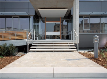 Construction of the administrative and logistics building 'Engelhorn Logistic Centre Mannheim' entry