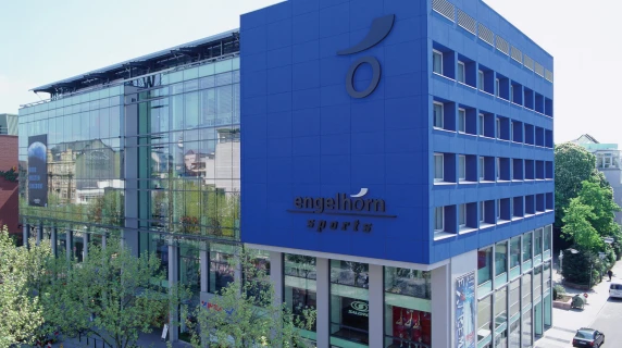 sports store - reconstruction and expansion - engelhorn sports Mannheim - outdoor - high angle