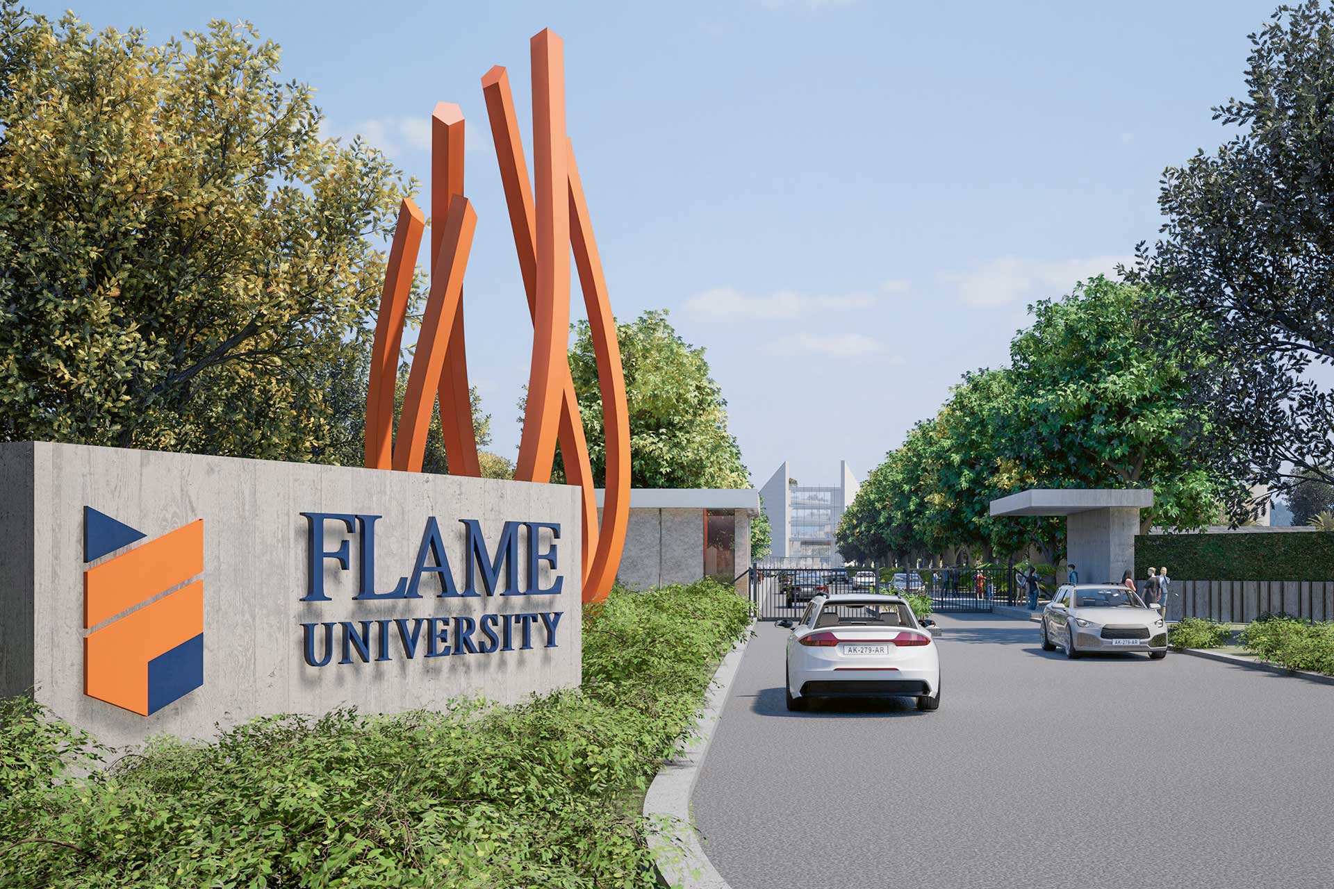 Masterplan And Extension Flame University Pune Architect Blocher Partners