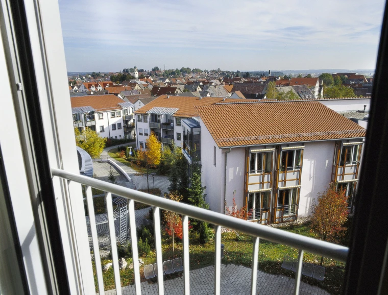 Hospital Laichingen - new construction - view from above
