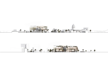 Mall - mixed-used with apartments, multiplex cinema and restaurants - Odel Mall Colombo - architectural views