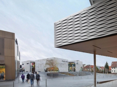 Outletcity Fassade Holy Metzingen