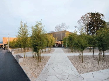 Outletcity Einkauf Metzingen Fassade