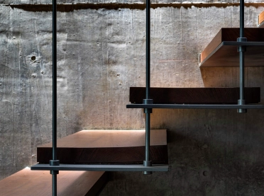 Private Residence Ahmedabad - new construction - indoor - stair - detail