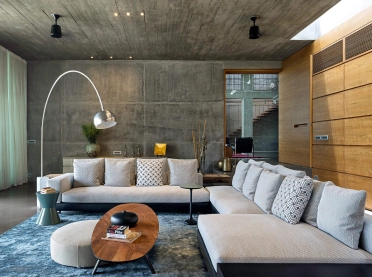 Private Residence Ahmedabad - new construction - indoor - living  area 2