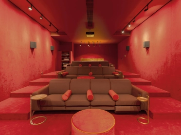 Private Residence Ahmedabad - new construction - indoor - cinema2
