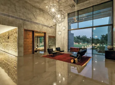 Private Residence Ahmedabad - new construction - indoor - lobby