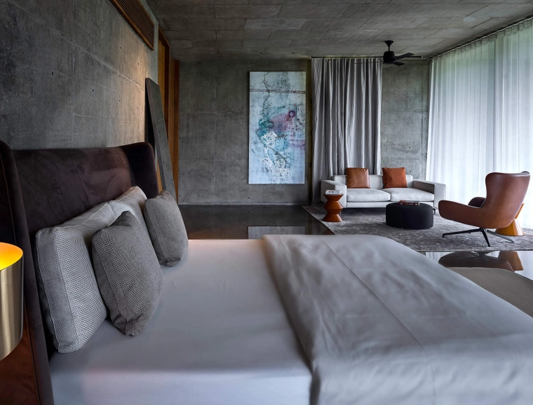 Private Residence Ahmedabad - new construction - indoor - bedroom