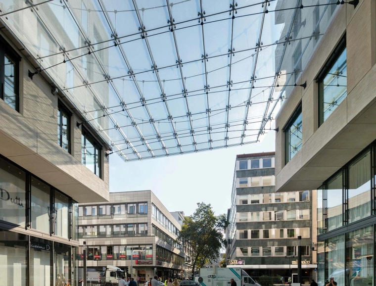 Fassade q 6 q 7 Mannheim Neubau