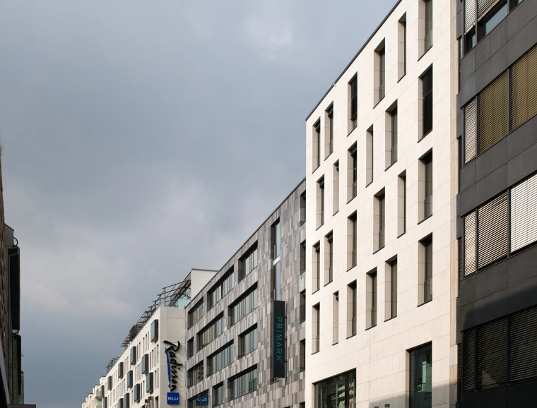 Fassade q 6 q 7 Mannheim Neubau