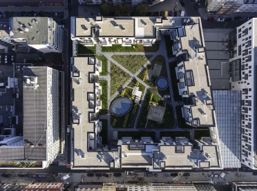 q6 q7 Luftaufnahme Wohnung Neubau Mannheim