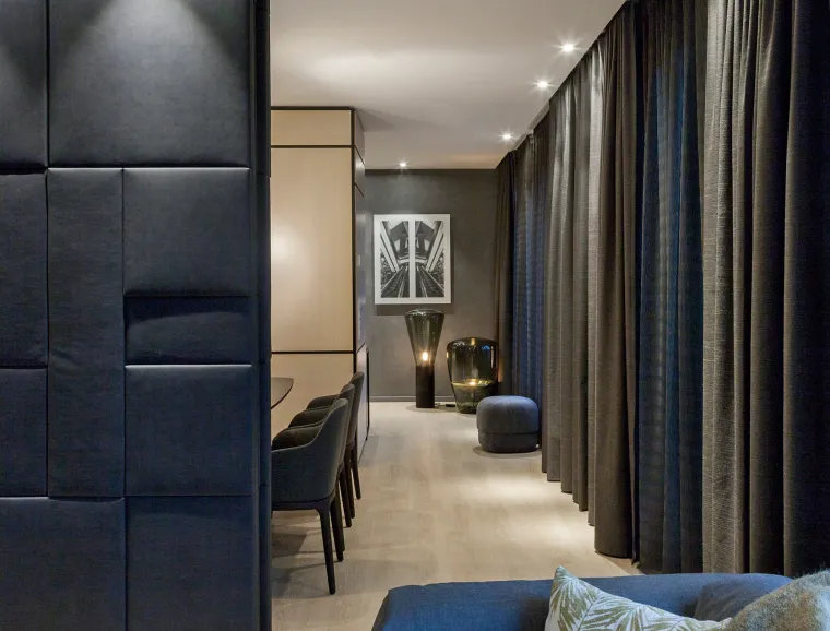 hotel - four star superior - new construction - Radisson Blu Mannheim - Q6Q7 - conference room - suite - sofa detail