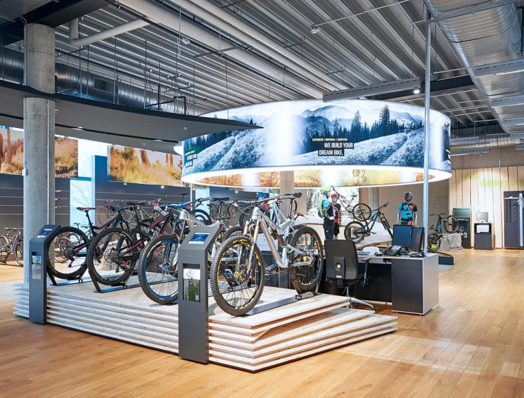 Neubau Rose Biketown Bocholt Flagship Store