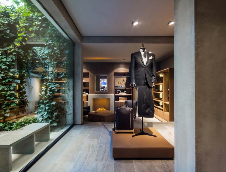 Scabal Brüssel Flagship Store Innen