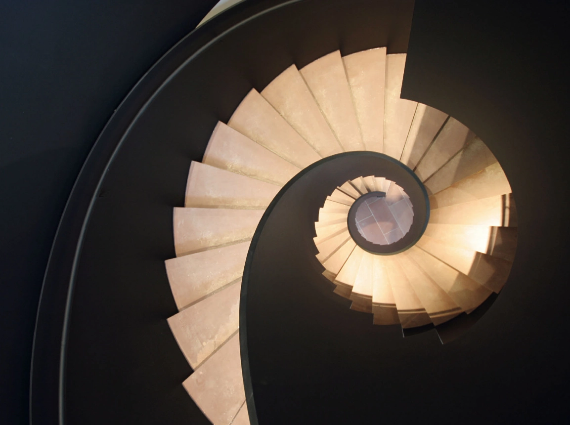 Revitalisation - Castle of Mannheim - indoor - stairwell