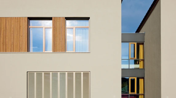 senior care home - Retirement Home House Benedikt Pentling - facade - materials