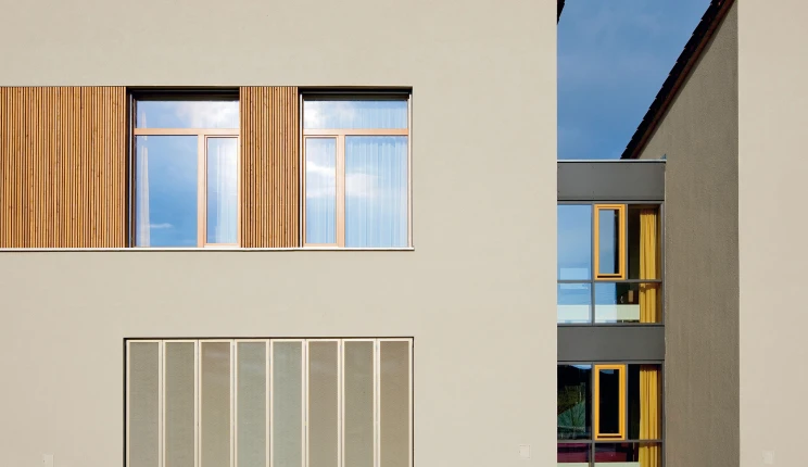 senior care home - Retirement Home House Benedikt Pentling - facade - materials