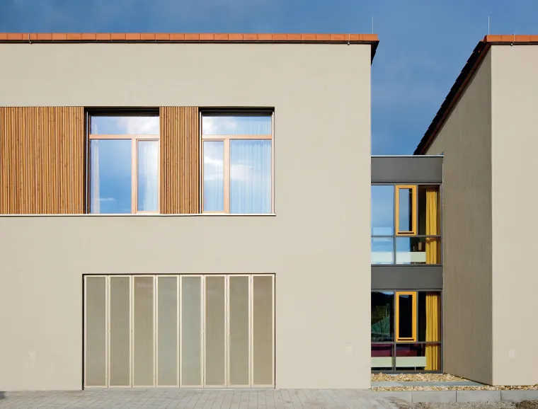 senior care home - Retirement Home House Benedikt Pentling - facade - materials