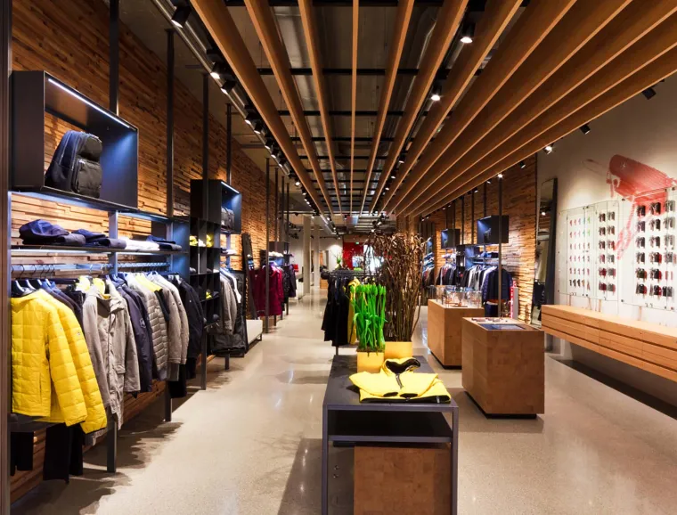 flagship store and showroom - new construction - Victorinox Düsseldorf - store overview